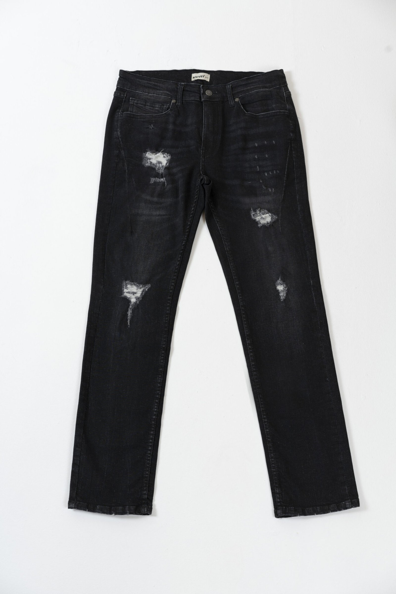 Women's Ripped Denim Pants Casual Bell Bottom Jeans for Women –  PinkQueenShop